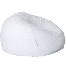 100cm Cloud Faux Fur Beanbag Cover